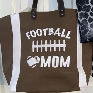 Football mom tote